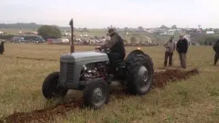 Practice Ploughing on a plot at FFF&B Ploughing Match 2013
