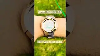 G-SHOCK AWM-500GD-4A Rose Gold Ingot &ndash; First Analog-Digital G-SHOCK Reborn! | Unboxing & Overview