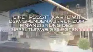 Eiffelturm zum Geburtstag! Gewicht, ca.360kg H&ouml;he: 6meter Eventkonzeption + Geschenkinszenierung