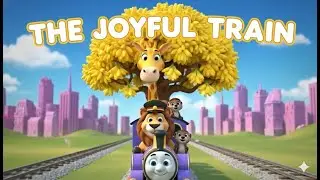 🚂 The Joy Train  Fun Music Adventure for Kids! 🦁🎶| Jungle ABC