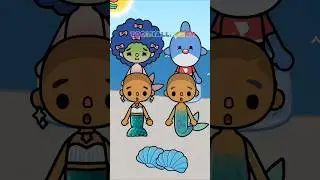 Which mermaid couple is the most compatible, A or B?🤔🧜🏼#tocaboca #tocalifeworld #shorts #fyp