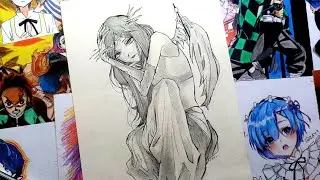 how to drawing frill shiranui || Oshi no ko