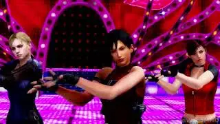 [MMD] HUNTR/X Takedown / Kpop Demon Hunters - Ada Wong, Jill Valentine Claire Redfield Resident Evil