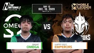 GGWP Emperors! | The Nationals Season 2 MLBB Day 12 Pt. I