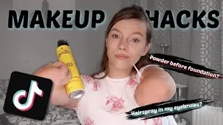AMPUTEE TESTS TIKTOK MAKEUP HACKS!