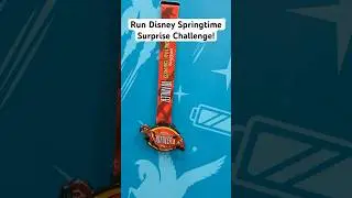 Run Disney Springtime Surprise challenge COMPLETE #disney #rundisney #shorts