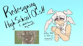 Re-Writing My Highschool Fantasy Story! || OC and World Design