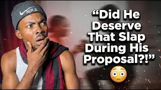 Did He Deserve That Slap During His Proposal? 💔