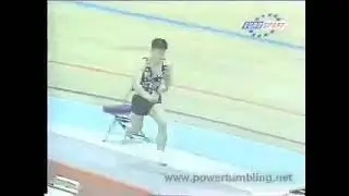 1998 World Tumbling Championships Combined Pass Chen Bo CHN