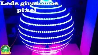 proyecto #53 esfera giratoria pixel ¡¡¡Especial 2k suscriptores¡¡¡