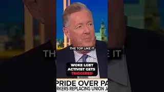 Woke LGBT Activist Gets Triggered🤬🤡@PiersMorganUncensored