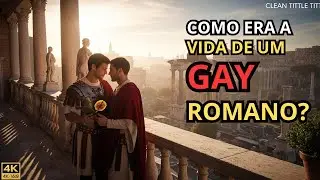COMO ERA A VIDA DE UM GAY ROMANO?