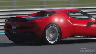 SPECIAL RACE FERRARI 296 GTB AT YAS MARINA | GRAN TURISMO 7 | 4K PS5