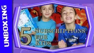 TOP 5 SUBSCRIPTION BOXES FOR KIDS