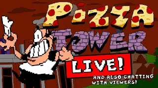 Playing Pizza Tower and chatting with viewers