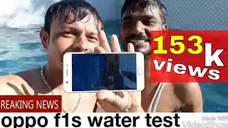 OPPO water test in swiming pool