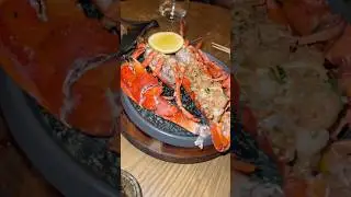 Giant conch, yuzu scallops, lobster 🦞, prime ribeye steak and matcha cheesecake ​#japanese #toronto