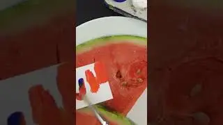Acrylic Color Mixing Demo - Watermelon