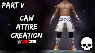WWE 2K25- CAW Attire Creation Video (XBOX) #5 