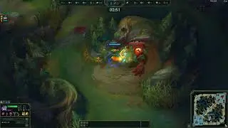 【LoL】25.17 ブライアー フルクリア 赤 青 +α (3:21)