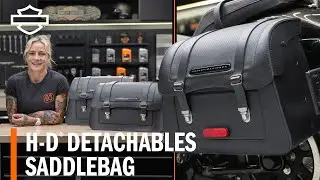 Harley-Davidson Detachables Saddlebags for 2018-Later Softail Models Overview