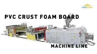 WPC PVC crust foam board production line