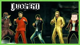 YAGAMI & FRIENDS VS KEIHIN GANG! DLC BATTLE PACK | Judgment Let's Play Revenge of the Keihin Gang