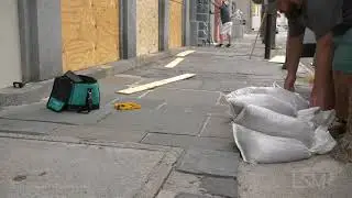 09-04-2019 Charleston, SC - Hurricane Dorian Flood Prep and First Feeder Band