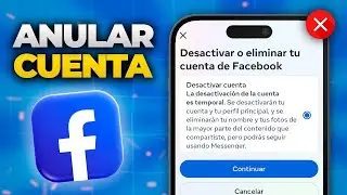 C&oacute;mo DESACTIVAR una CUENTA de FACEBOOK Temporalmente