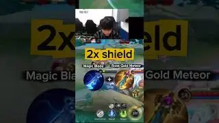 Tips pake Rose Gold 2x shield tampa cooldown #mobilelegends #tipsandtricks #aeronshikii #shorts