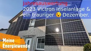 #PV Insel: 12/2023 + Jahresauswertung 2023 #Victron