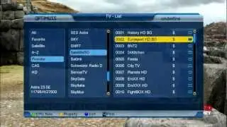 OPTIMUSS UNDERLINE HD RECEIVER