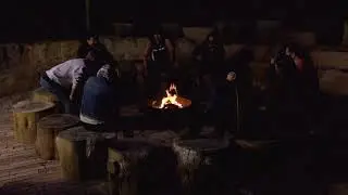 Clan/Destine recreate the Campfire Fart scene from 