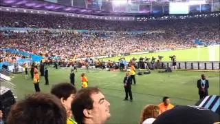 DeCanhota na Copa - Entrega da ta&ccedil;a da Copa do Mundo para a Alemanha