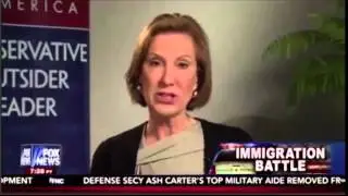 Carly Fiorina on the Immigration Battle