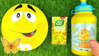 Soft Sweet ASMR Tapping Rainbow Candy with Lollipops