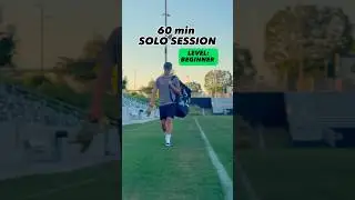 training solo? DO THESE DRILLS #football #soccer #summer #sunset #technical #training #trending
