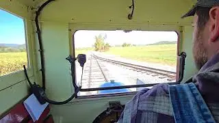 East Broad Top Railroad M-3 Inspection Car Ride to Colgate Grove 10/4/25