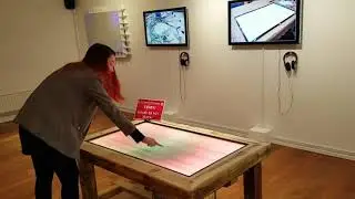 Interactive LED table using Fadecandy & Processing