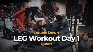 leg Growth guarantee! DOUBLE DOWN METHOD.  Train like a Pro. FMG Muscle Model Pro. BODYBUILDING