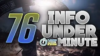 Fallout 76 - New Info IN UNDER ONE MINUTE!! | TheFalloutHandbook
