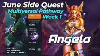 June Side Quest Week 1 Multiversal Pathway - Angela cruises - MCOC