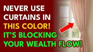 Never Use This Curtain Color &ndash; It's Killing Your Wealth Energy. Change It Now!