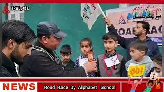 Alphabet International School Tral organises Road Race