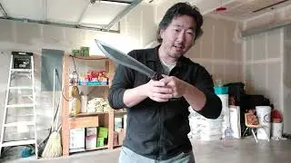 Jee Innovations Custom 鬼神 Kishin Bolo Filipino Influenced Sword Jungle Knife Tactical Fighting Blade