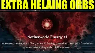 How to get extra healing orbs in the first Berserker khazan (Netherworld Energy)
