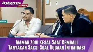 Ammar Zoni Tampak Kesal Saat Kembali Tanyakaan Saksi Soal Dugaan Intimidasi