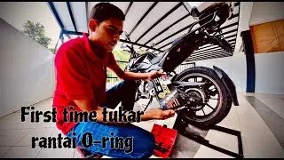 Rantai RK O-Ring 520 Rivet | DIY Tukar Rantai Rivet.