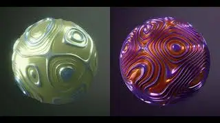 Based on Ducky 3D's Blender Node-based Organic Animation