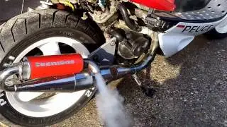 Peugeot Speedfight 2 cold start and running